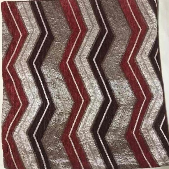 5PC Chevron Glitter Cushion Pillow Cover - Picture 1 of 1